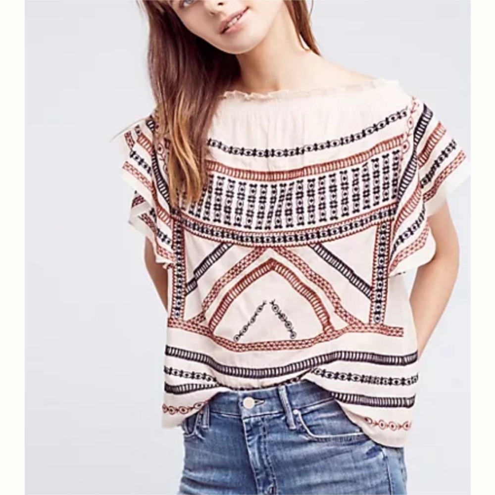 Anthropologie Love Sam blouse Size Small